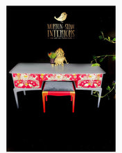 Load image into Gallery viewer, Stag dressing table/ desk and stool